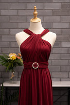 Aurielle Silver Rhinestone Buckle - Medium