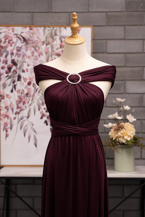 faithfull the brand off the shoulder dress Suis Midi Dress Deep Red