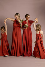 Classic Multiway Infinity Dress in Paprika