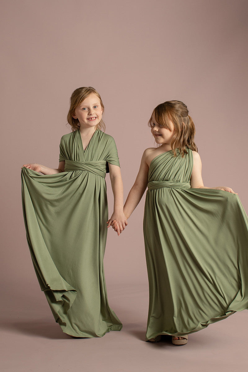 Classic Multiway Infinity Dress in Khaki