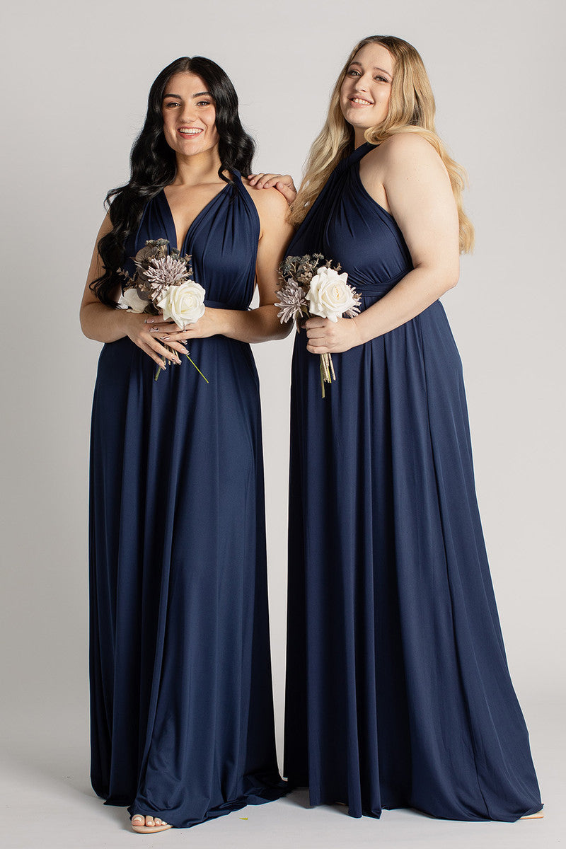 Classic Multiway Infinity Dress in Navy