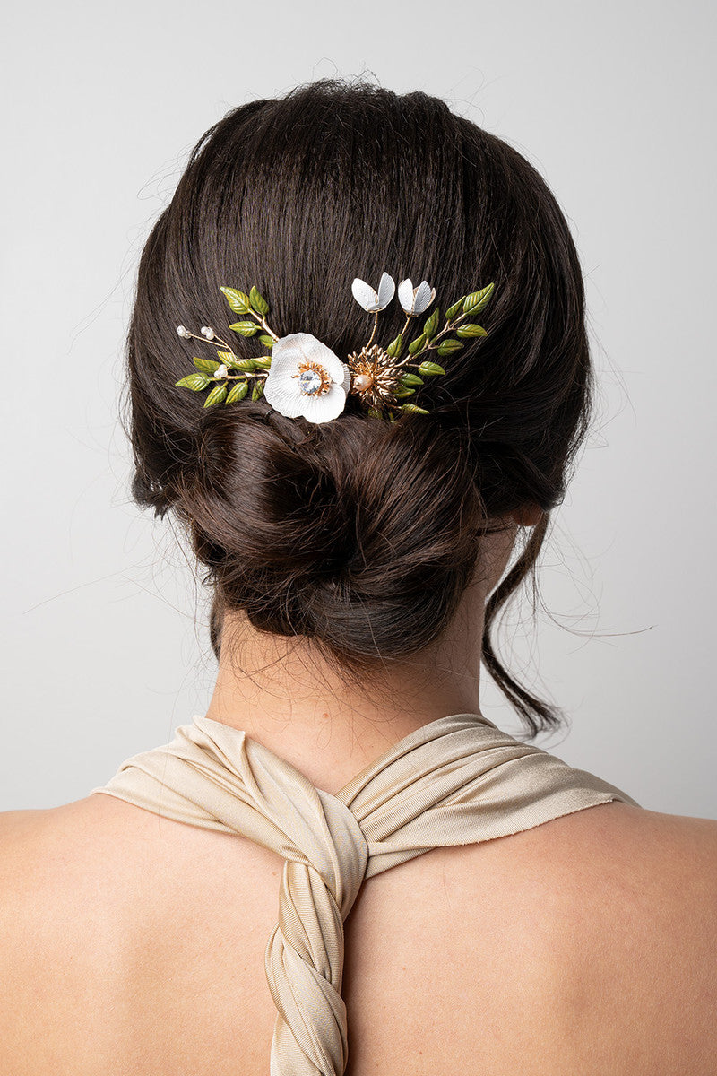 Eden Rose Gold Bridal Hair Comb