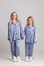 Evie Long Satin Bridesmaids Pyjamas