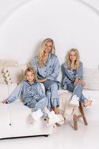 Evie Long Satin Bridesmaids Pyjamas