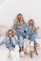 Evie Long Satin Bridesmaids Pyjamas