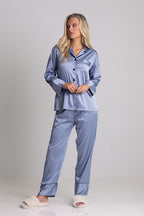 Evie Long Satin Bridesmaids Pyjamas