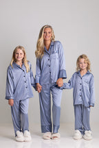 Evie Long Satin Bridesmaids Pyjamas