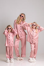 Evie Long Satin Bridesmaids Pyjamas