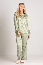 Evie Long Satin Bridesmaids Pyjamas