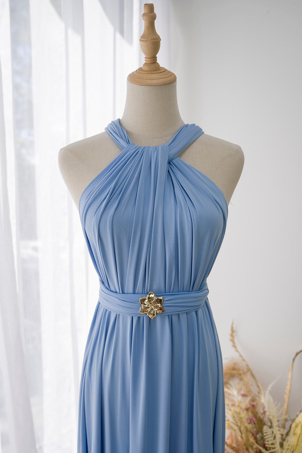 Flower Gold Buckle
