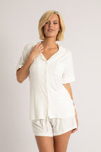 Indie Super Soft Bridesmaids Pyjamas in White