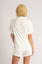 Indie Super Soft Bridesmaids Pyjamas in White