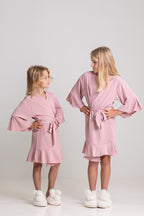 Jasmine Ruffle Bridesmaid Robe - Junior