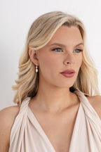 Jenna Gold Pearl Earrings