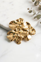 Large Gold Floral Buckle