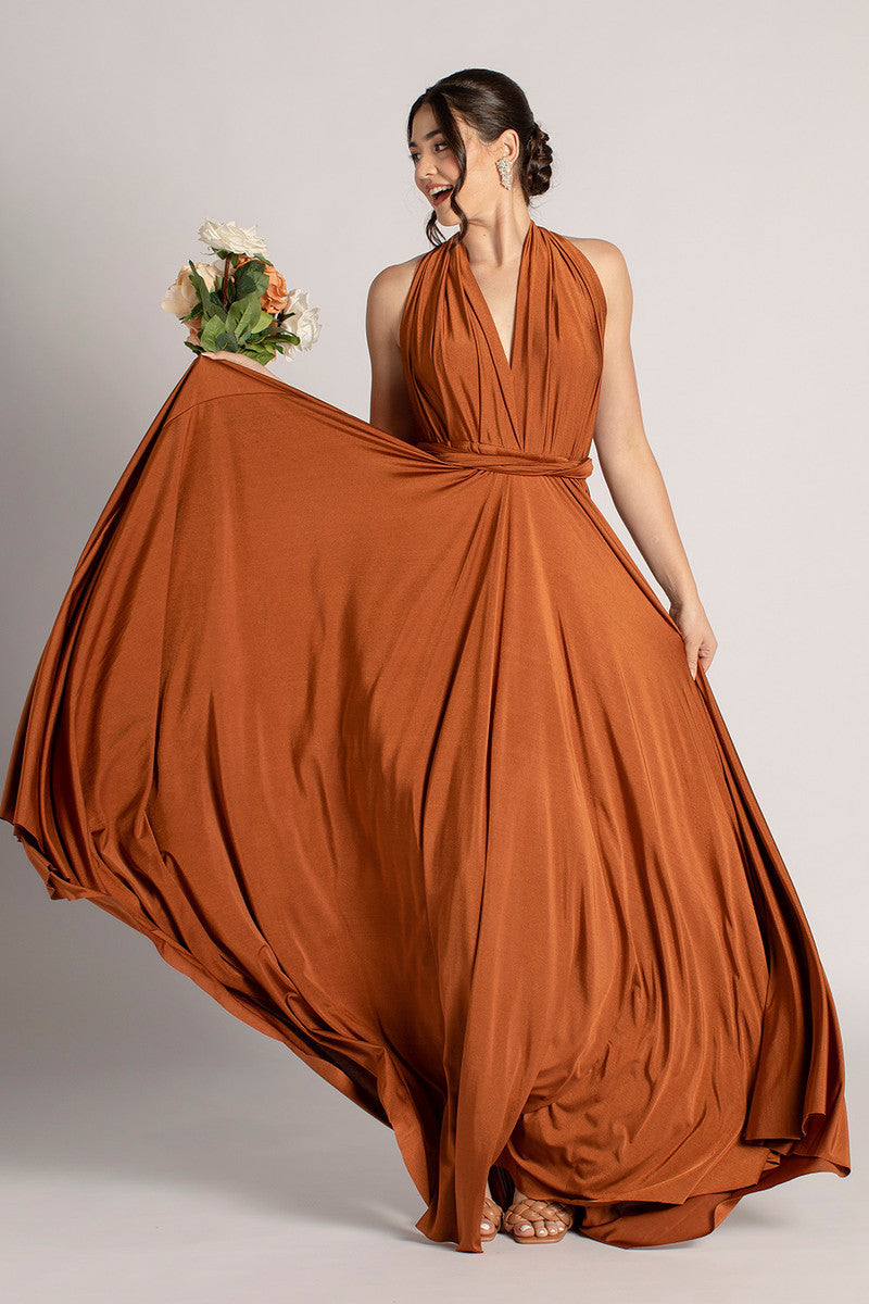 Satin Bridesmaid Dresses | Infinity Dress | Model Chic Satin Bridesmaid Dresses | Infinity Dress | Model Chic