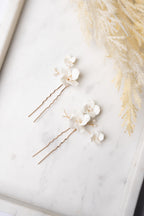 Mariella Rose Gold Bridal Hair Pins