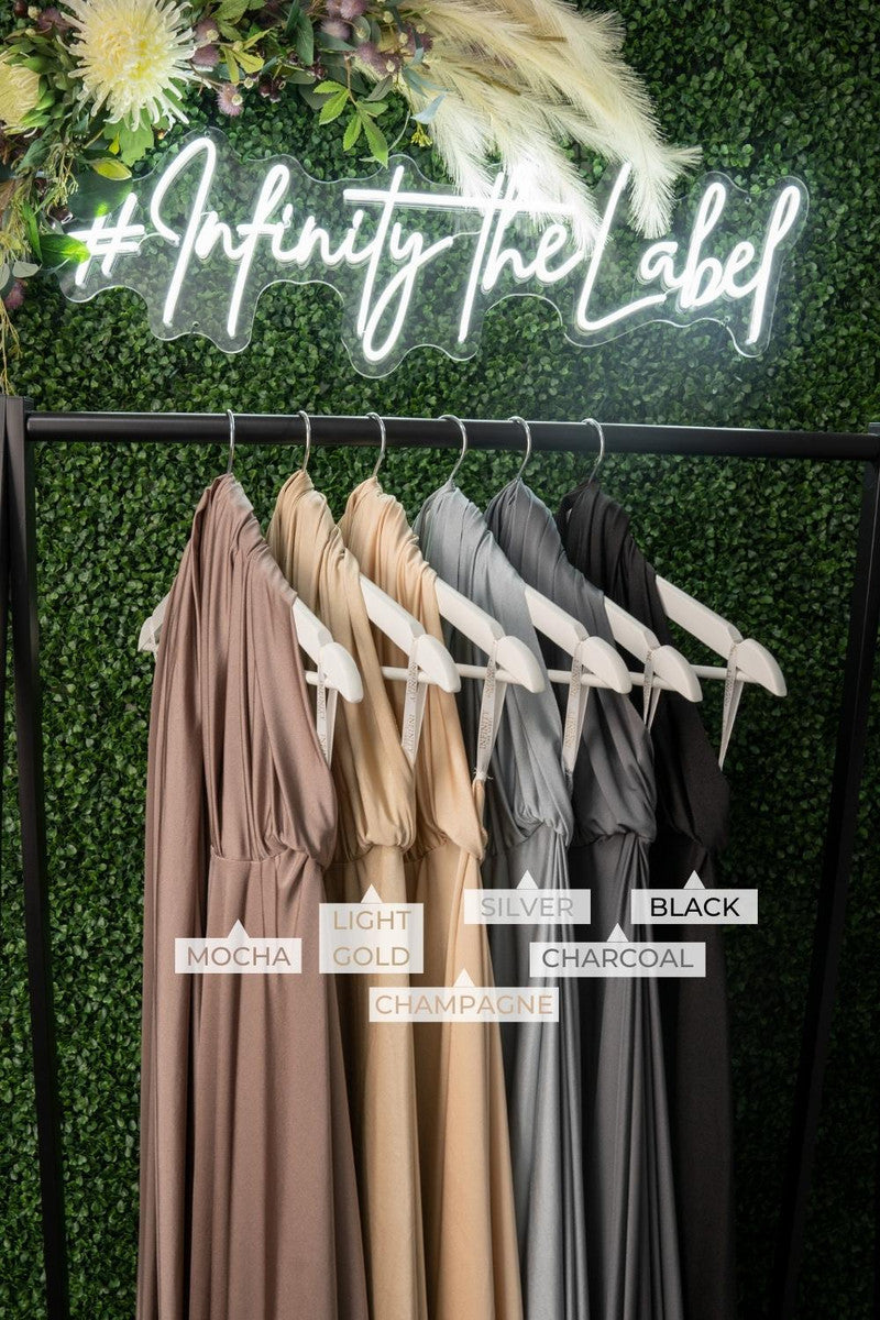 Fabric Sample for Luxe Satin Ballgown Multiway Dresses