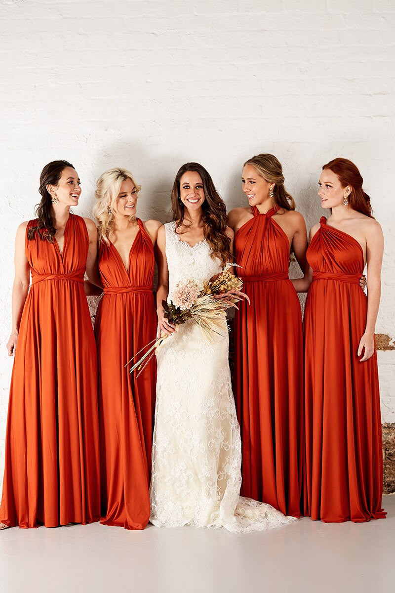 rust bridesmaid dress australia Best Seller - Tania Olsen