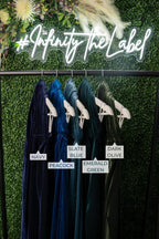 Fabric Sample for Velvet Infinity Dresses