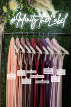 Fabric Sample for Luxe Satin Ballgown Multiway Dresses