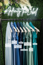 Fabric Sample for Luxe Satin Ballgown Multiway Dresses