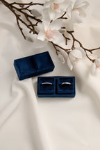 Velvet Double Ring Box