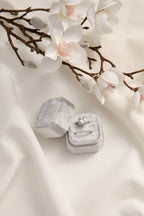 Square Velvet Ring Box
