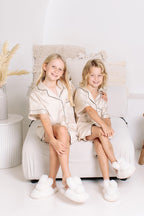 Zoey Short Satin Bridesmaids Pyjamas