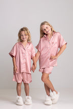 Zoey Short Satin Bridesmaids Pyjamas