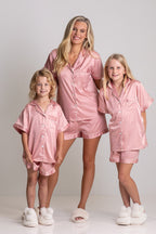 Zoey Short Satin Bridesmaids Pyjamas