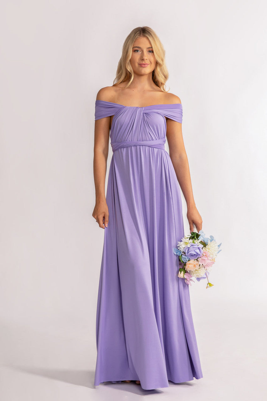 Amethyst Classic Infinity Multiway Dress for formal and bridesmaids dresses