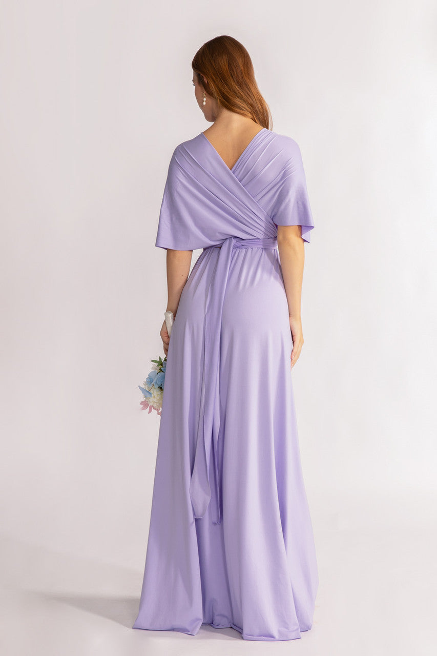 Lavender Classic Infinity Multiway Dress for formal and bridesmaids dresses