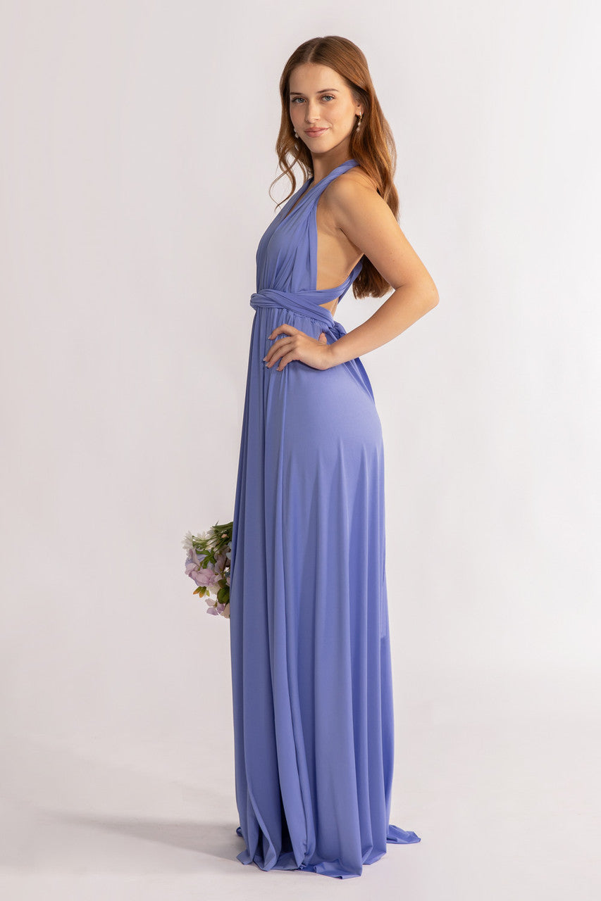 Periwinkle Classic Infinity Multiway Dress for formal and bridesmaids dresses