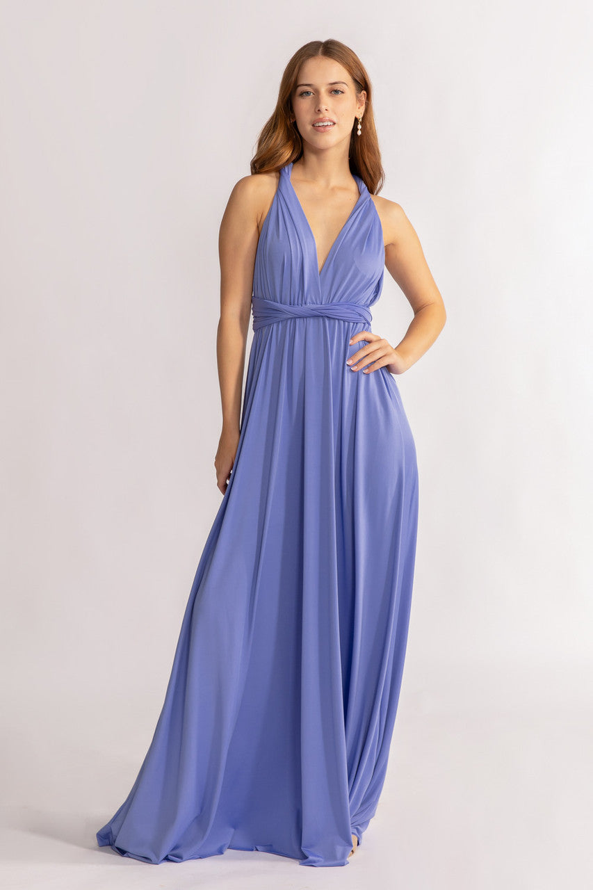 Classic Multiway Infinity Dress In Periwinkle For Sale - Bridesmaids Dresses