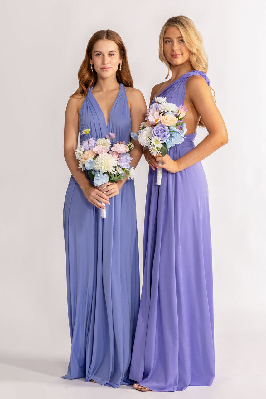 Violet Classic Infinity Multiway Dress for formal and bridesmaids dresses