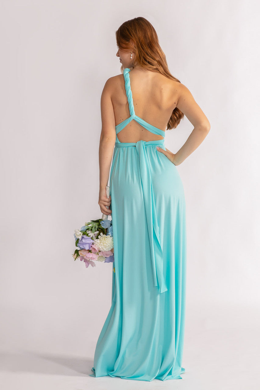 Classic Multiway Infinity Dress In Sky Blue For Sale - Bridesmaids ...