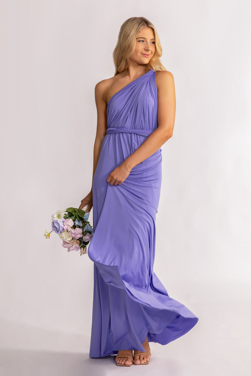 infinity bridesmaid dress purple Purple Infinity Dress Bridesmaid Multiway Convertible Dress Made in US