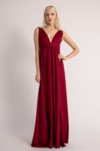 Classic Multiway Infinity Dress in Burgundy