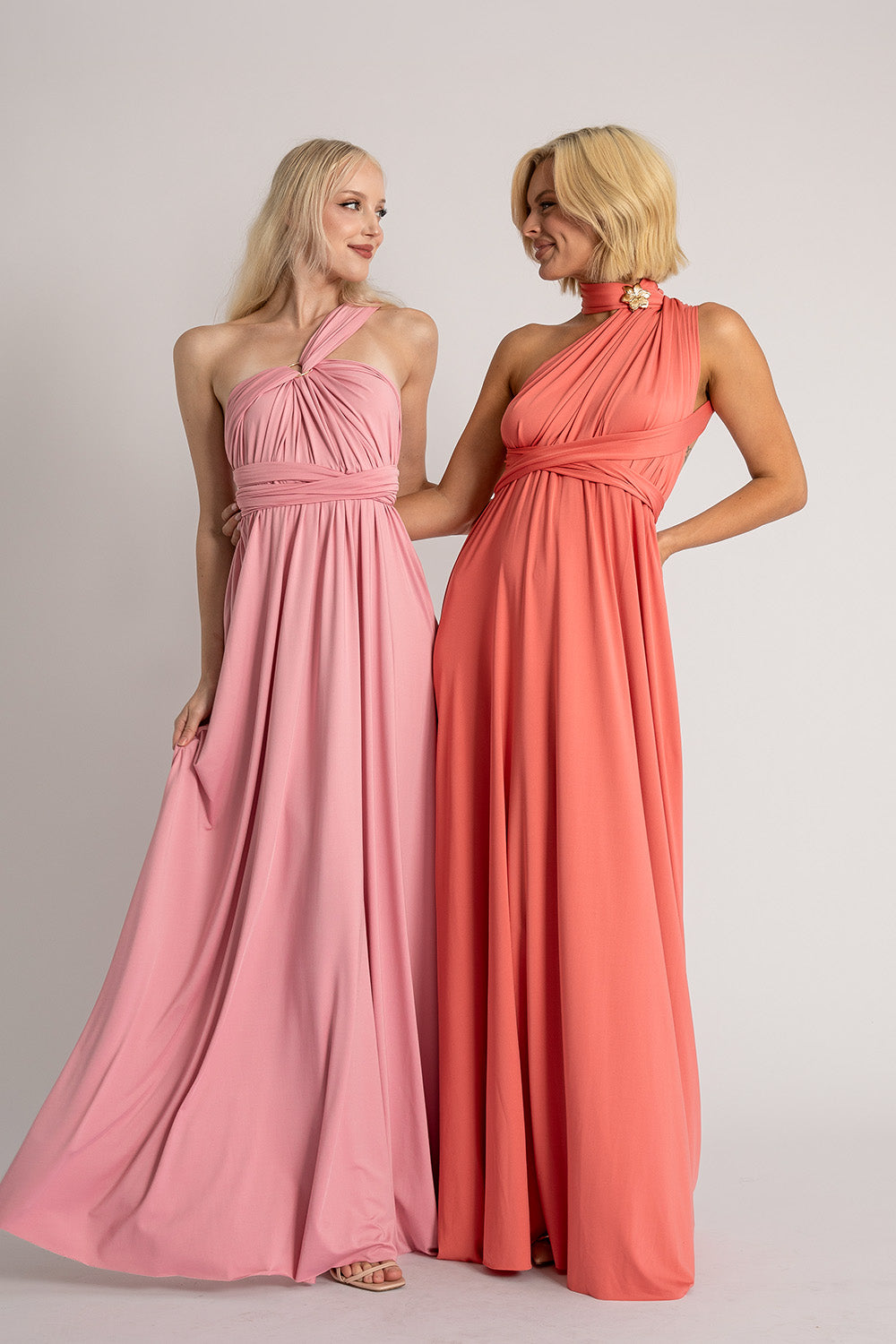 Classic Multiway Infinity Dress in Guava