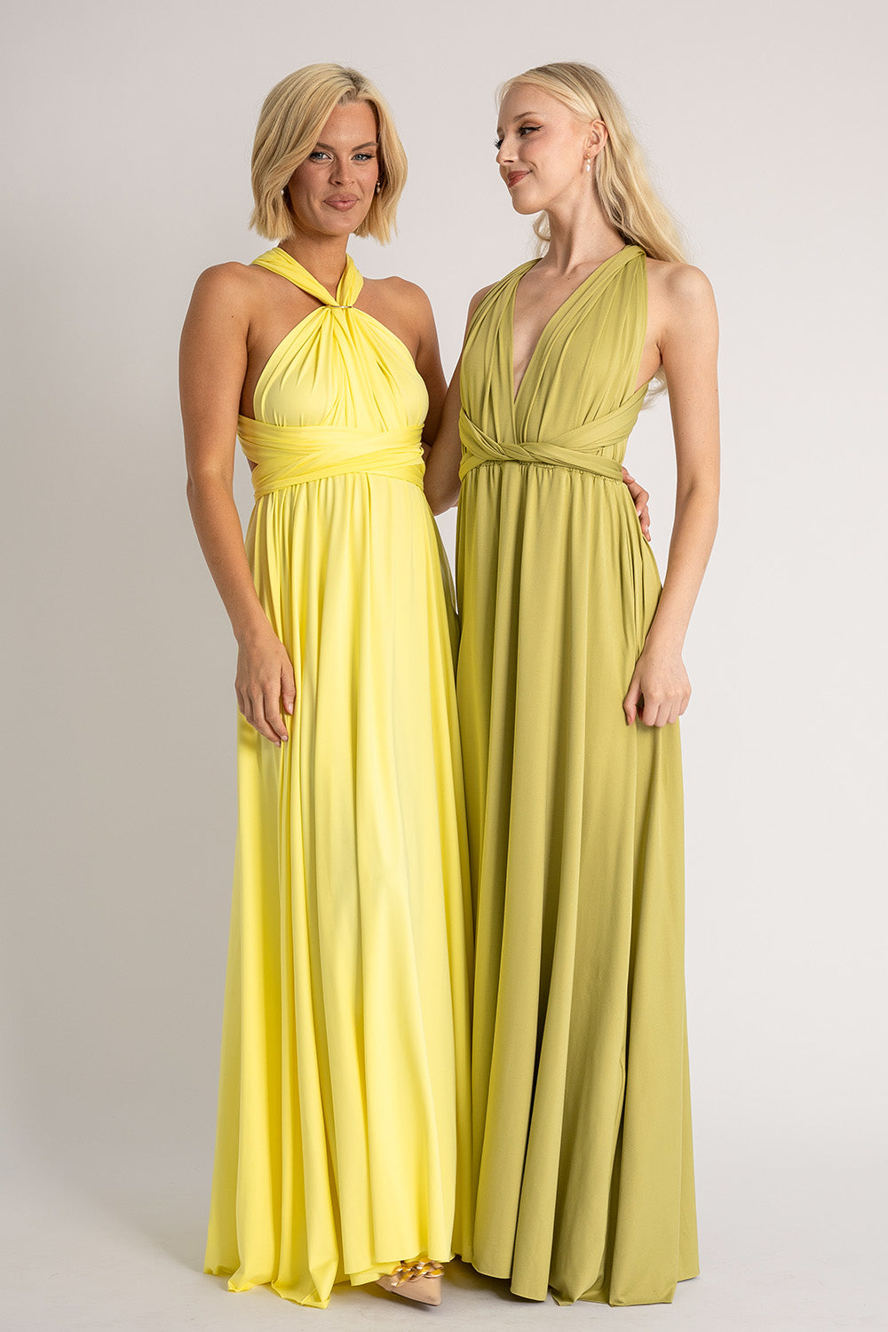 Classic Multiway Infinity Dress in Lemon Sorbet