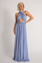 Classic Multiway Infinity Dress in Lilac Blue