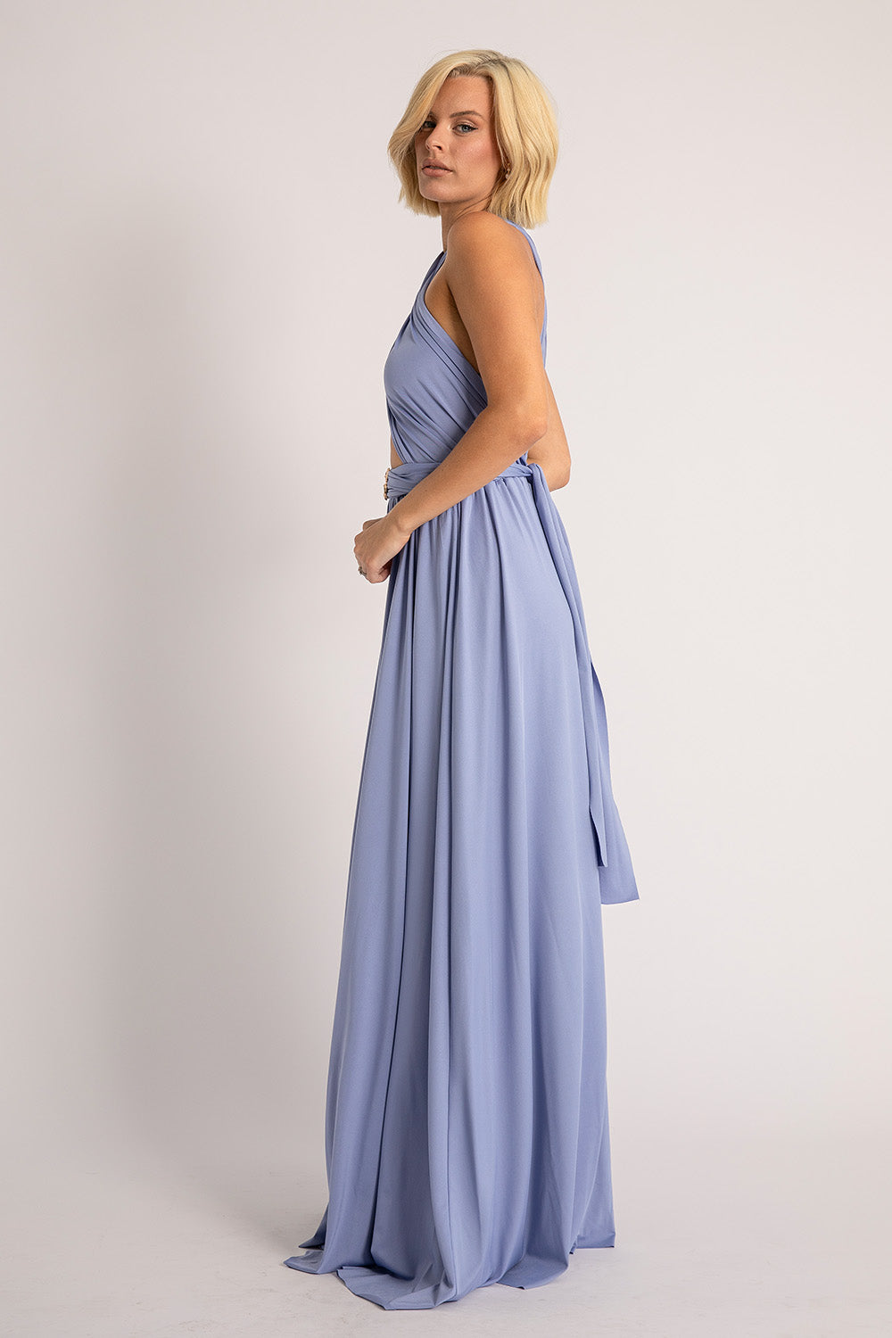 Classic Multiway Infinity Dress in Lilac Blue
