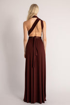 Classic Multiway Infinity Dress in Maroon