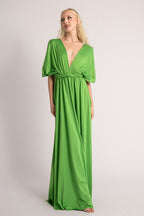 Classic Multiway Infinity Dress in Orchid Green