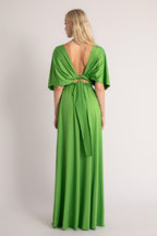 Classic Multiway Infinity Dress in Orchid Green
