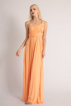 Classic Multiway Infinity Dress in Peach