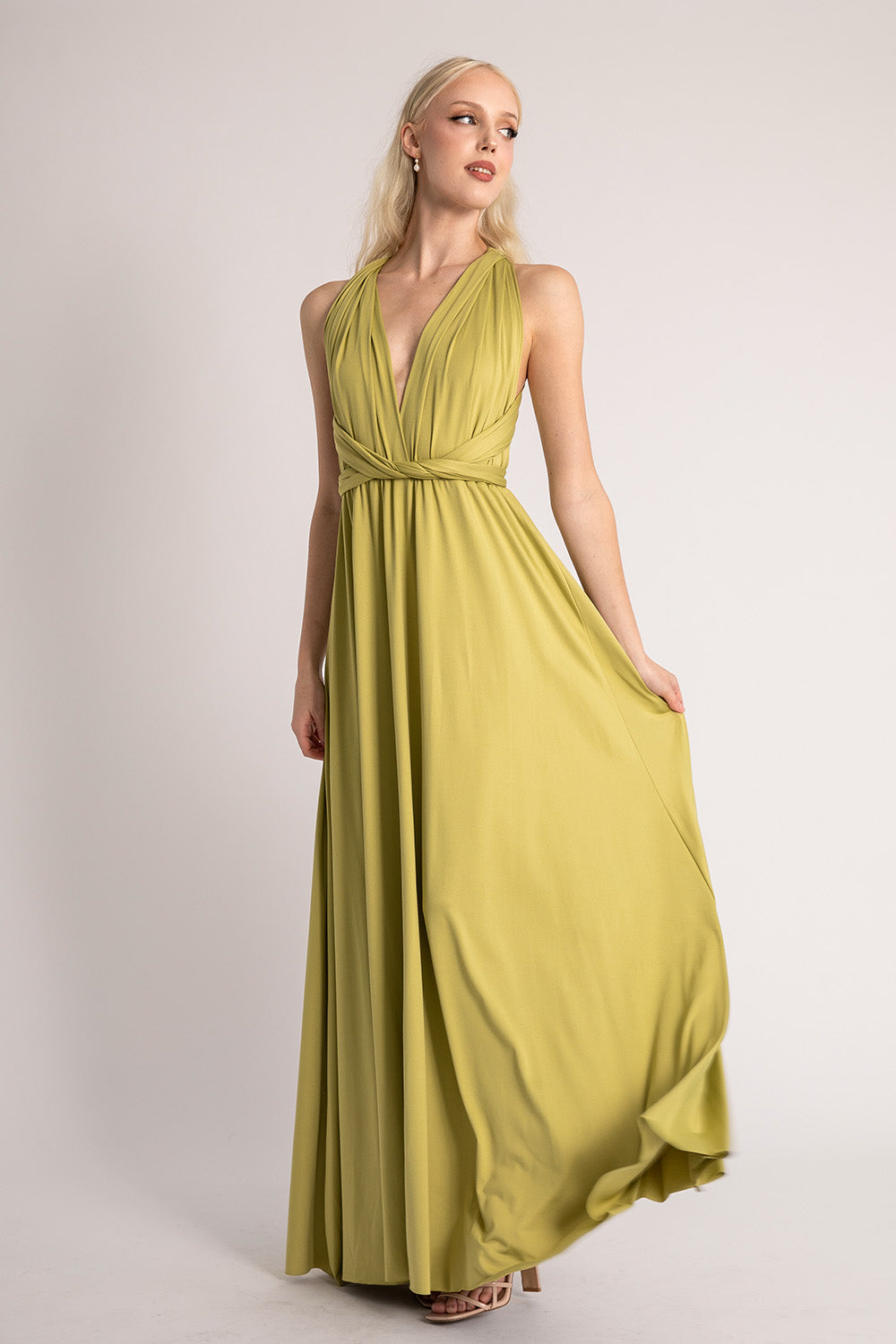 Classic Multiway Infinity Dress in Pistachio