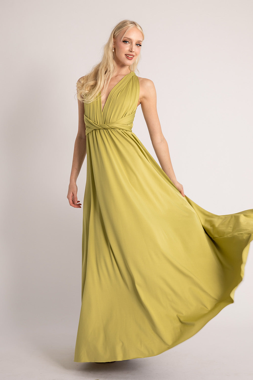 Classic Multiway Infinity Dress in Pistachio