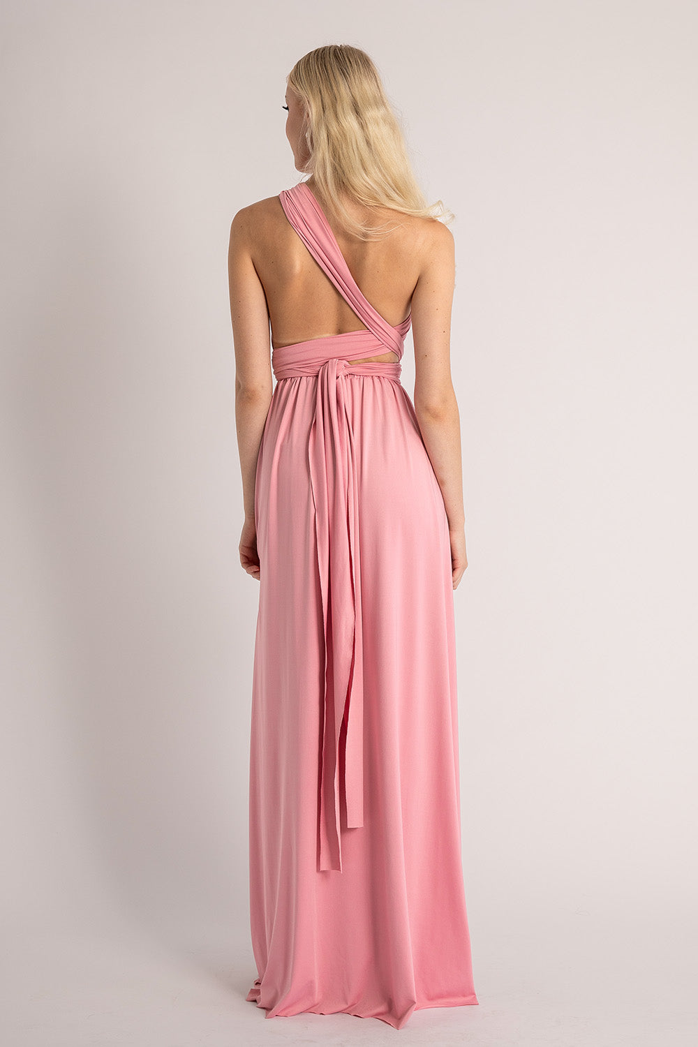 Classic Multiway Infinity Dress in Strawberry Pink